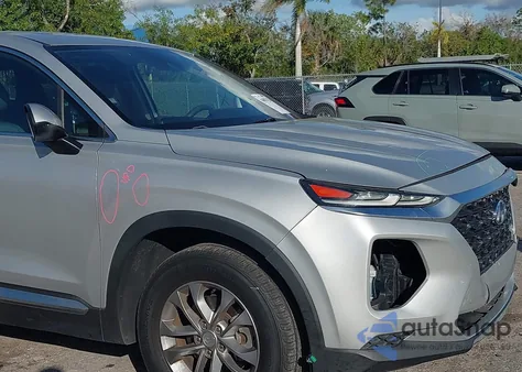 2019 Hyundai Santa Fe Se from USA, damaged, VIN 5NMS23AD3KH076434